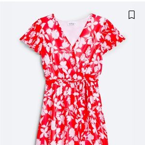 Kaileigh- Mimi Faux Wrap Dress